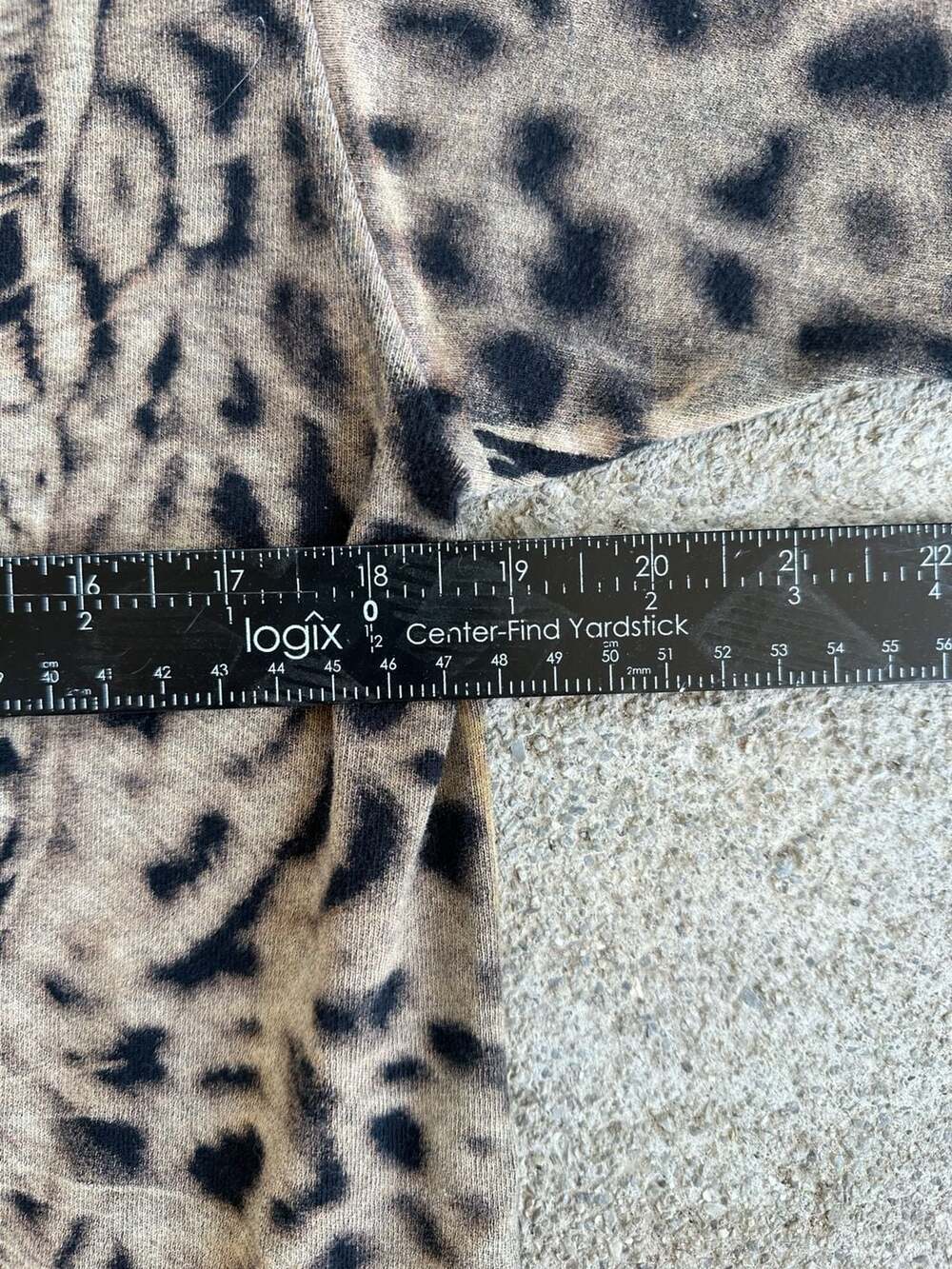 Vintage 90s Liquid Blue Leopard Split Face Graphic T-Shirt Size M - Picture 4 of 5
